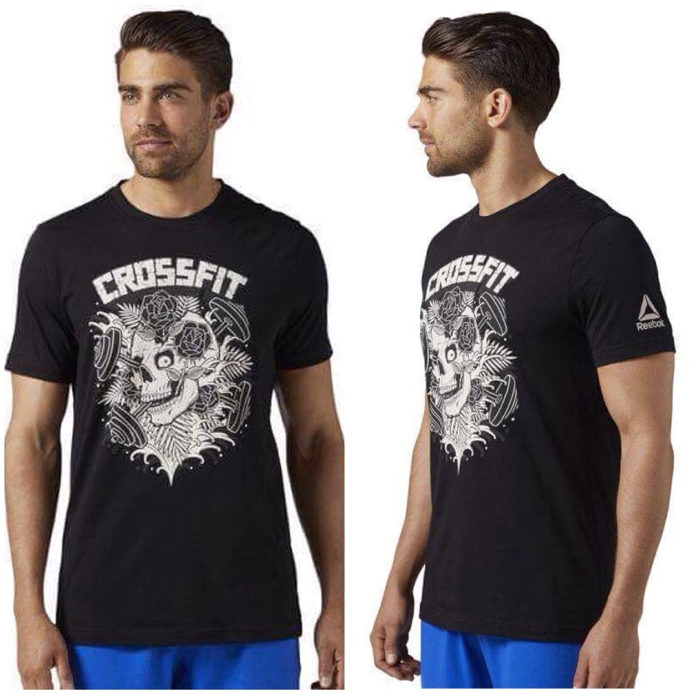 Reebok CrossFit X Mike Giant Skull Graphic T-Shirt